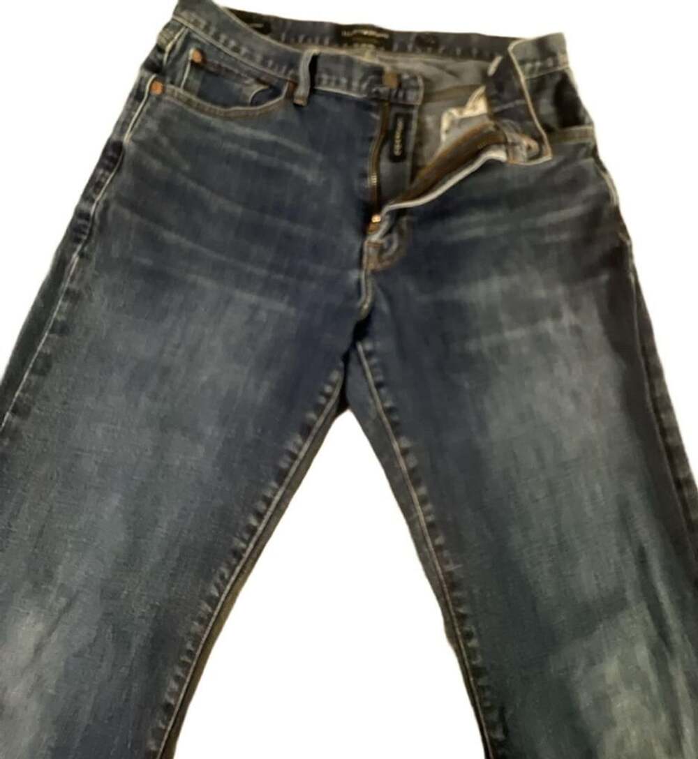 Lucky Brand 181 Relaxed Straight Jeans Size 33x32 Blue Denim